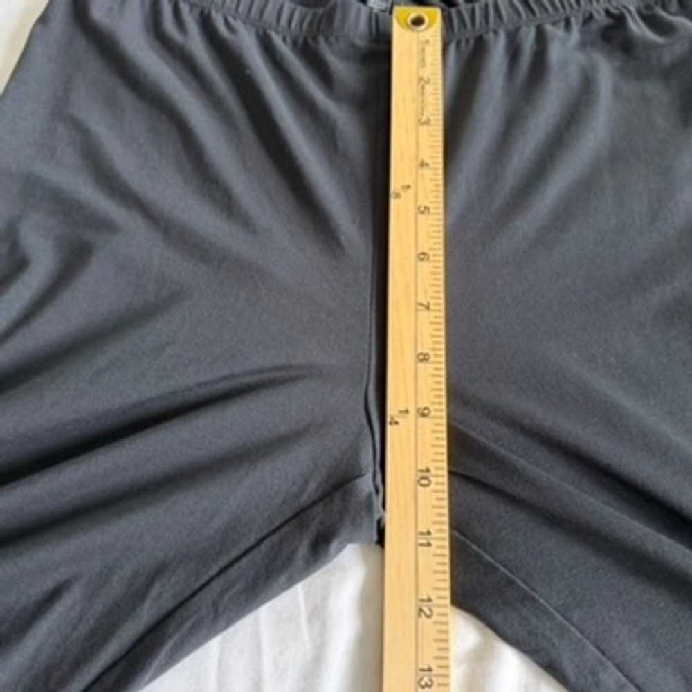 Eileen Fisher Jersey Ankle Leggings Womens M Graphite Gray NWT $98 P0031M - Picture 5 of 13